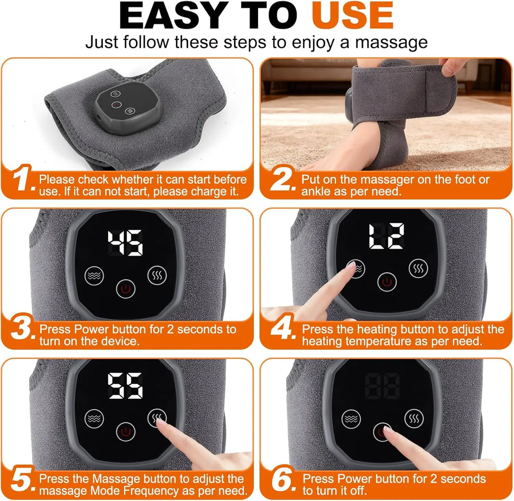 Heated Therapy Foot Massager