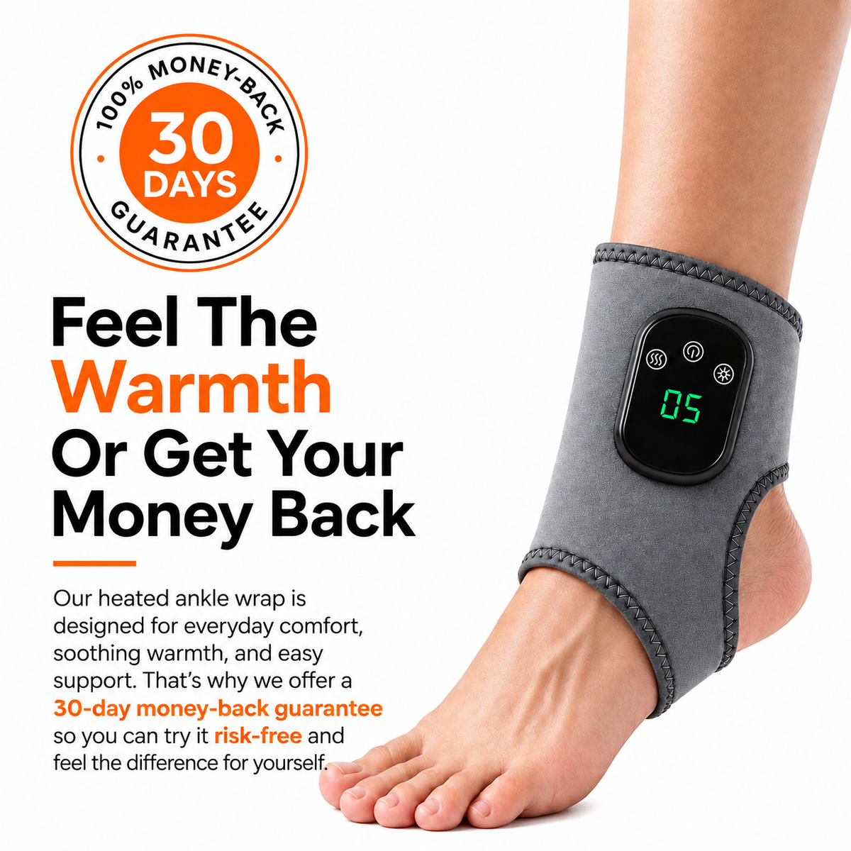 Heated Therapy Foot Massager
