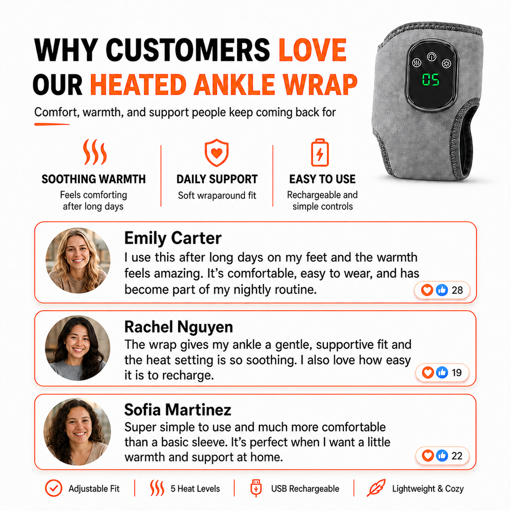 Heated Therapy Foot Massager
